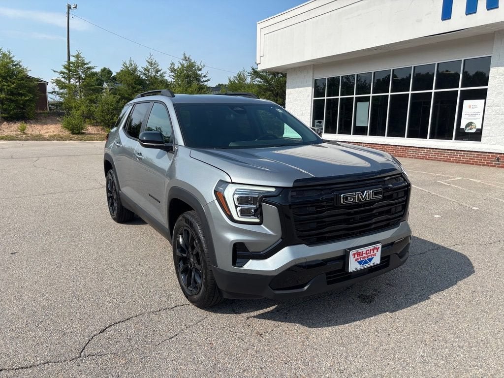 2026 GMC Terrain Elevation in Sterling Metallic — front three-quarter view
