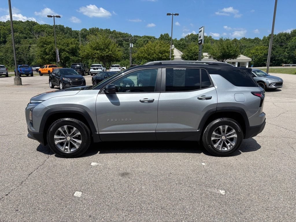 2025 Chevrolet Equinox — rear three-quarter view