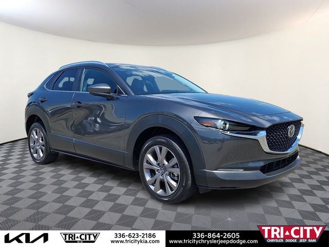 2023 Mazda Mazda CX-30 2.5 S Select Package in Machine Gray Metallic — front three-quarter view